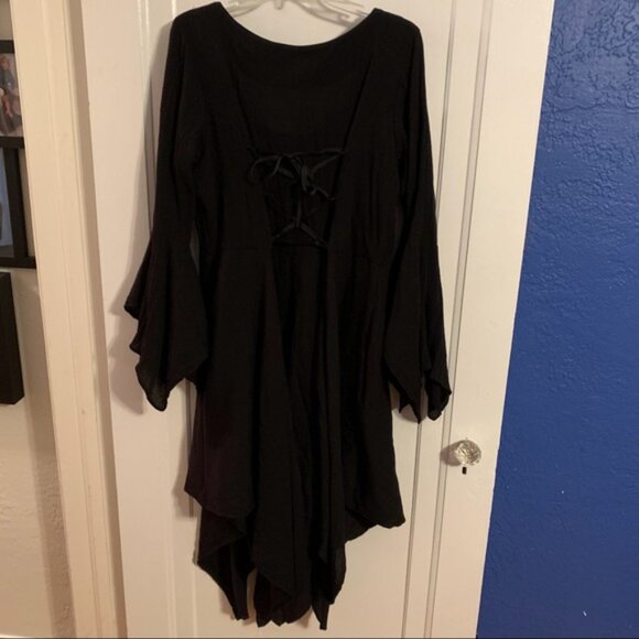 Plus Size Eternal Love Goth Witch black dress XXL - Picture 7 of 14